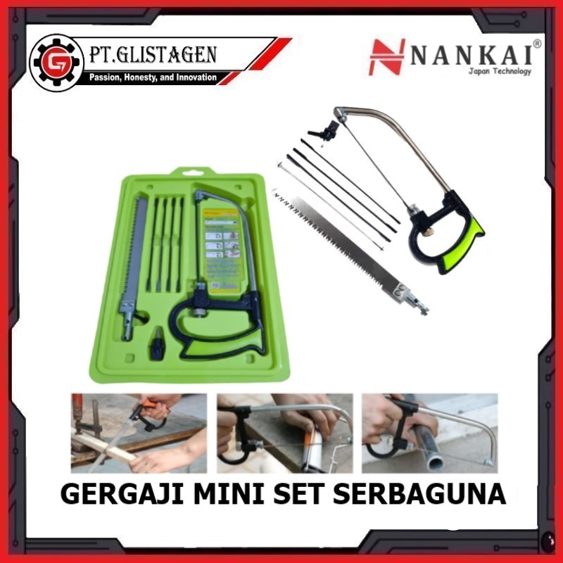 Jual Magic Saw Gergaji Mini Set Kayu Besi Pipa Serbaguna Multifungsi Nankai Shopee Indonesia