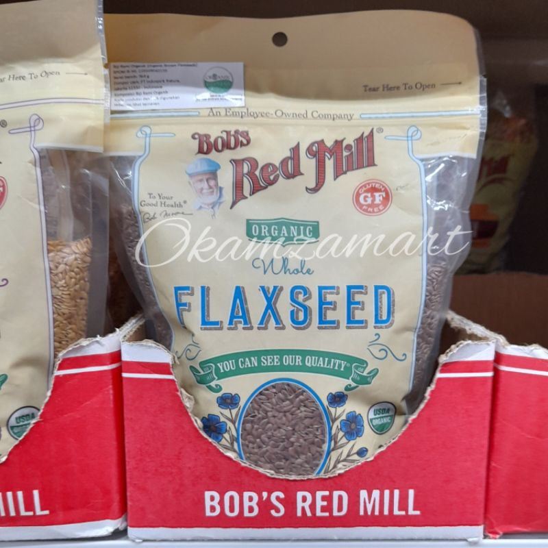 

Bob's Bobs Red Mill Organic Flaxseed Brown 368gr