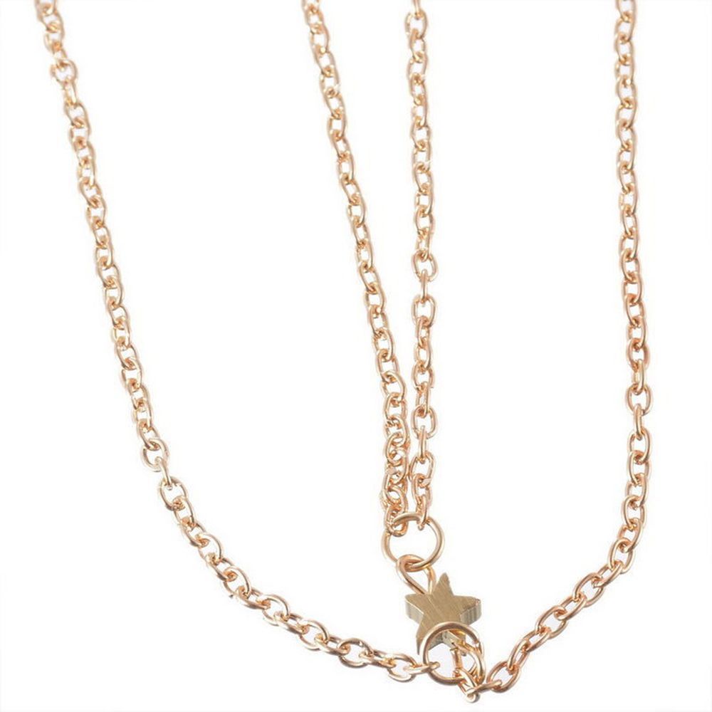 Needway  New Body Chain Sexy Necklace Jewelry Pendant Fashion Belly Waist Pentagon Alloy Star