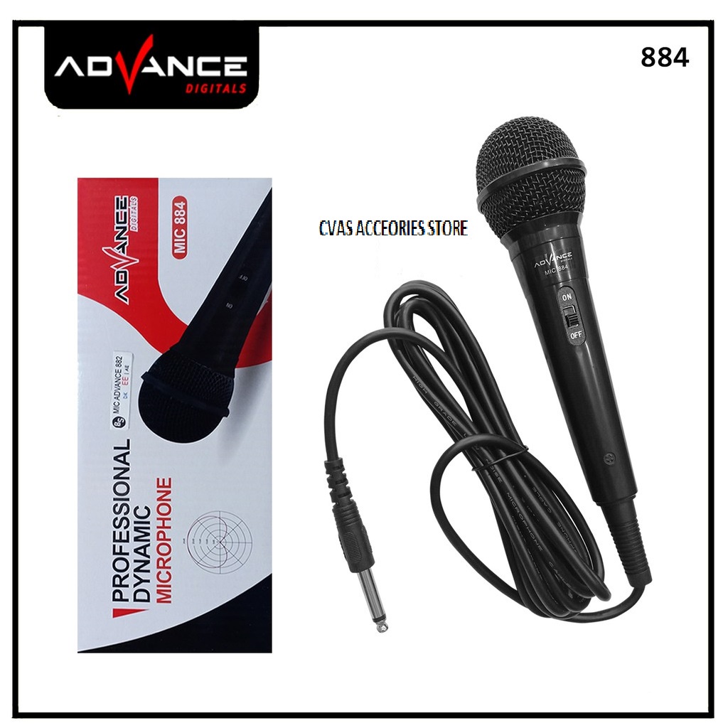 [ READY ] PROFESIONAL MIC ADVANCE / PORFESIONAL DYNAMIC MIC 884