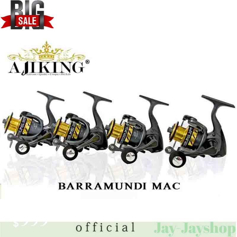 Ajiking Barramundi Mac. Spinning Reel