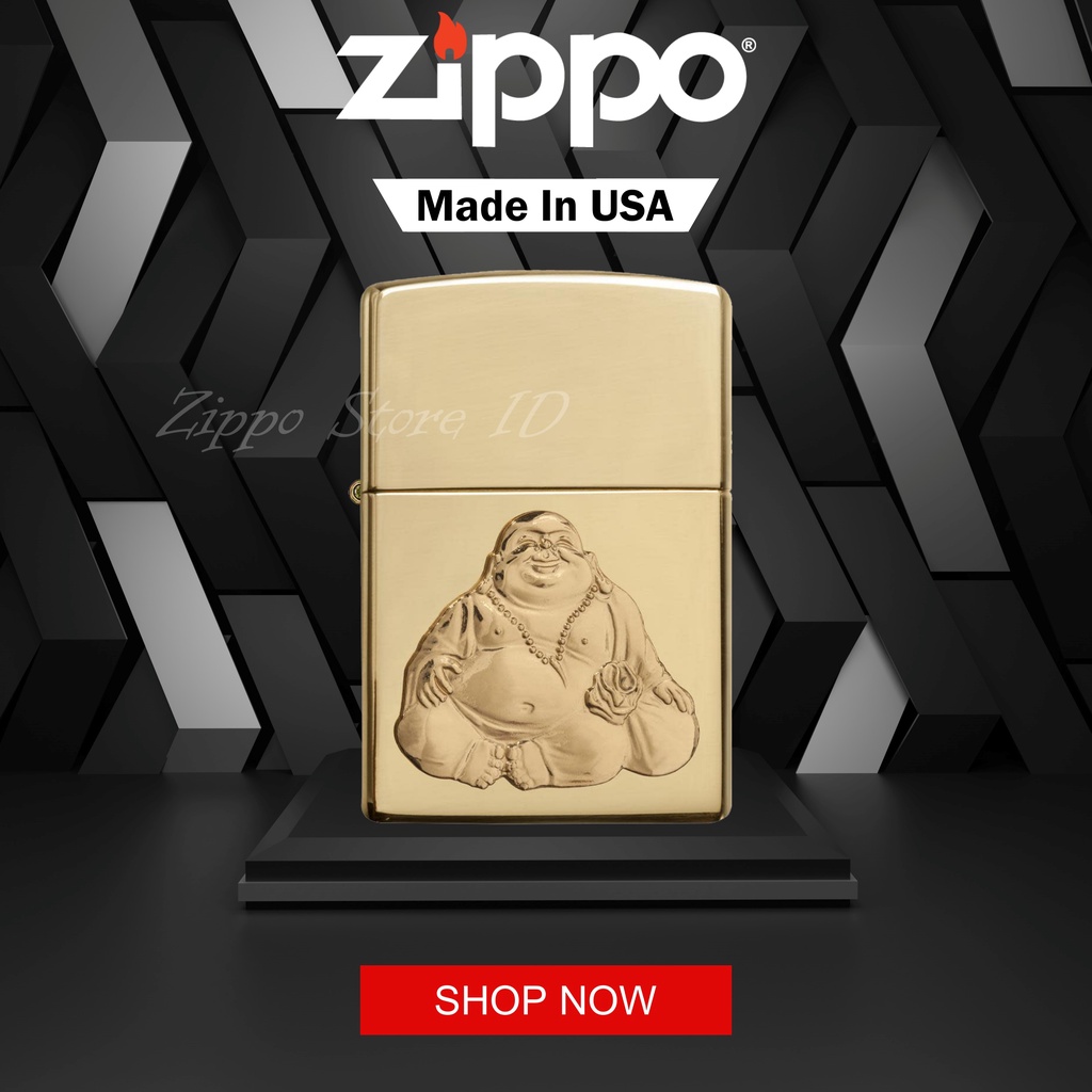 Zippo Original Laughing Buddha 29626 Made In USA