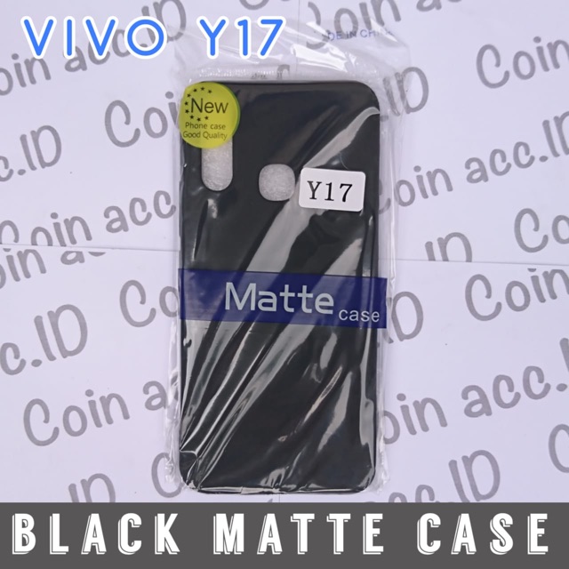 Softcase VIVO Y17 slim black matte