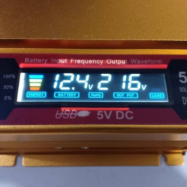 Power Inverter Digital 500W Sunpro PI-500 Inverter 500 Watt