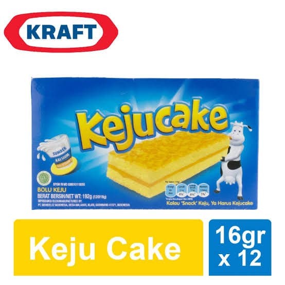 

Kraft Keju Cake BPLU KEJU 192g