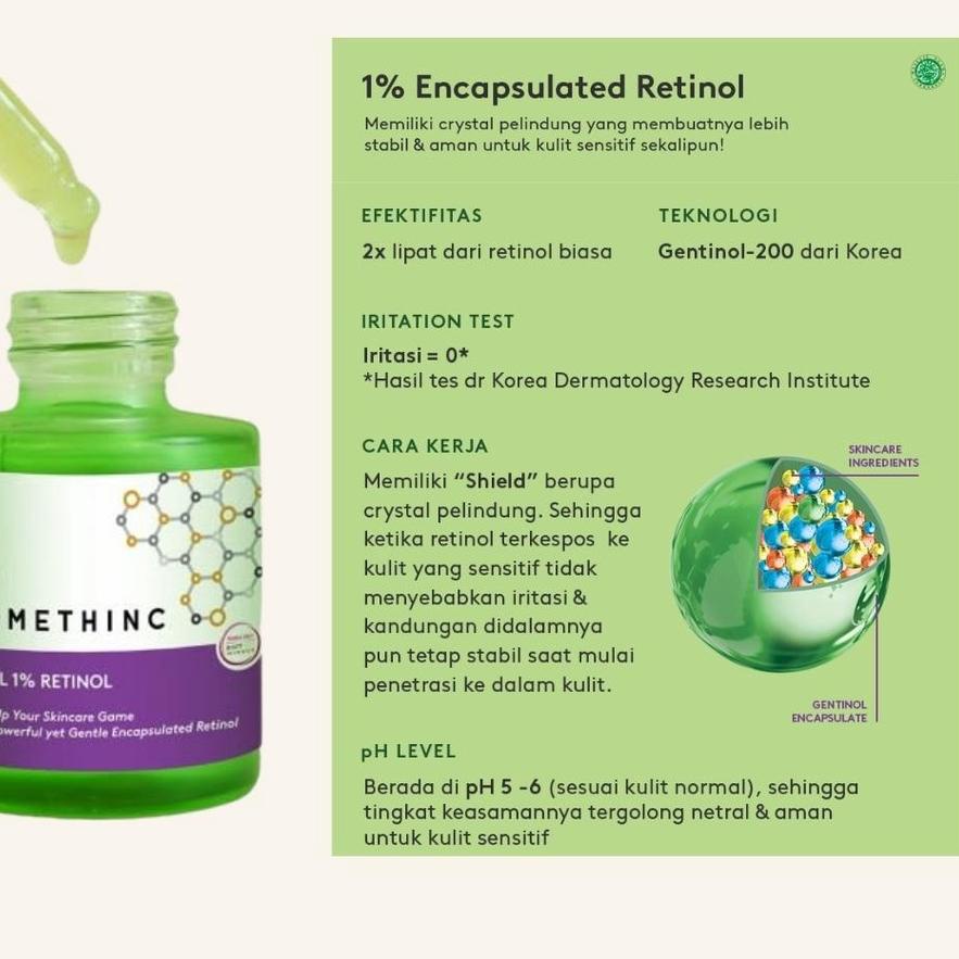Terbaik SOMETHINC Niacinamide Mouisture Beet/ AHA BHA PHA Peeling / Level 1% Retinol /HYALuronic B5 