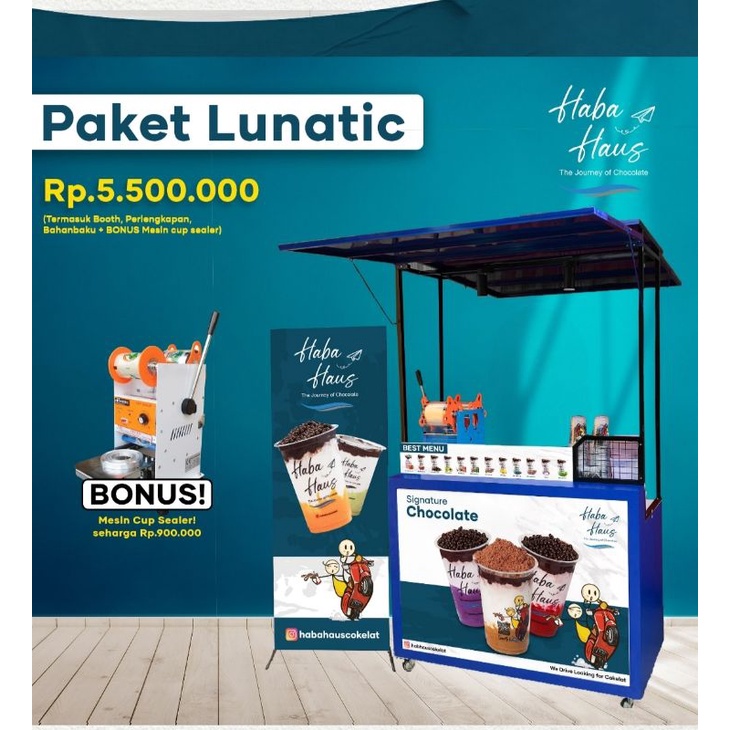 

Paket Franchise HabaHaus Cokelat