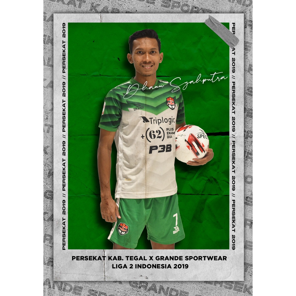 JERSEY AWAY (VERSI PEMAIN) PERSEKAT KAB TEGAL 2019/2020