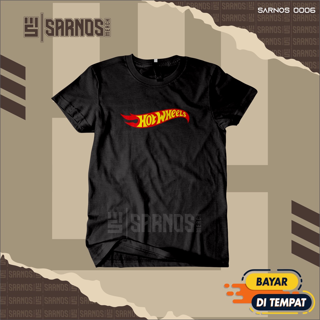 Kaos Baju Hot Wheels -sarnosmerch