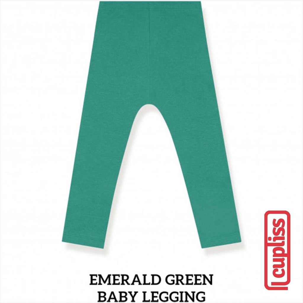 Little Palmerhaus Baby Legging Warna Emerald Green