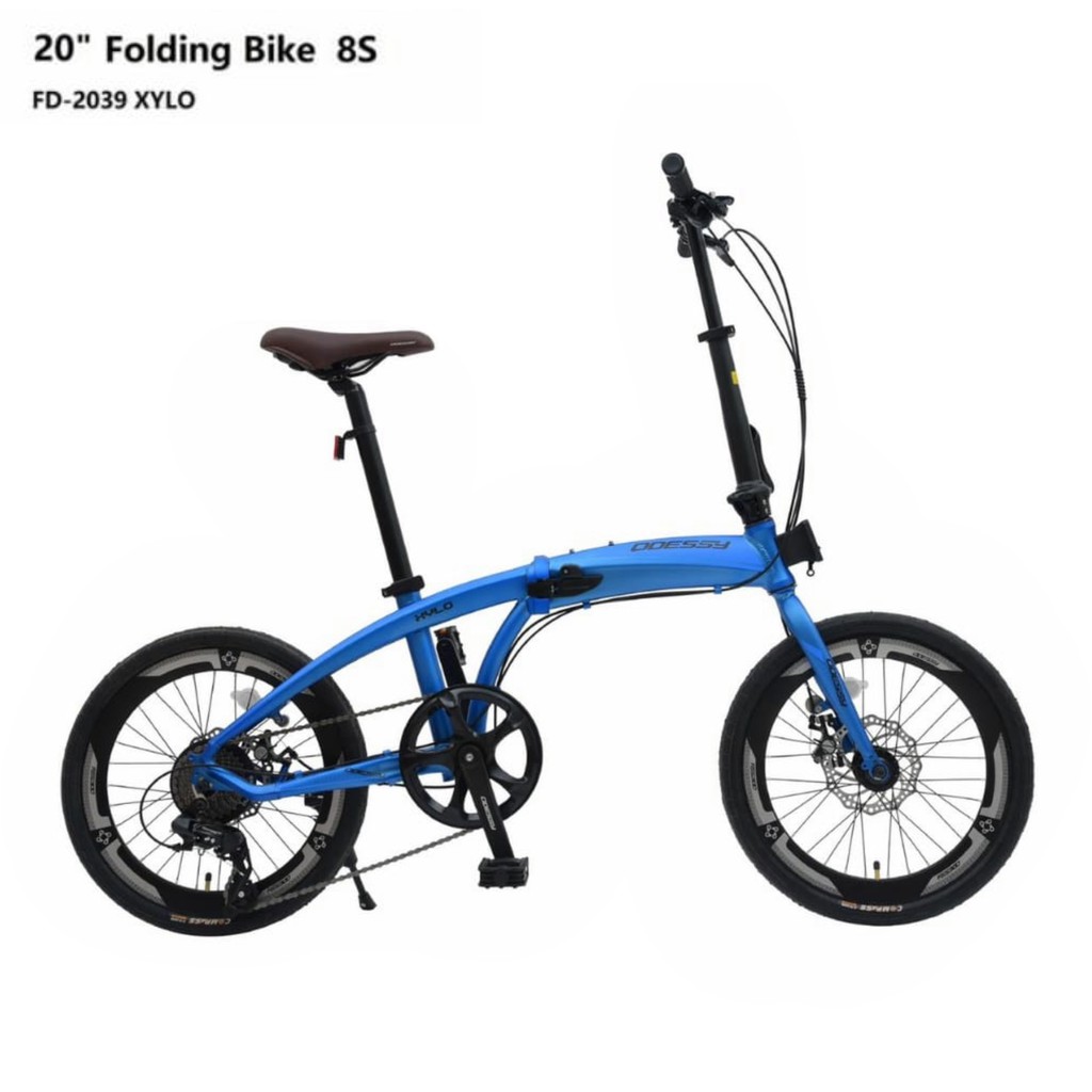 SEPEDA LIPAT ODESSY 20" FD-2039 XYLO 8S BLUE