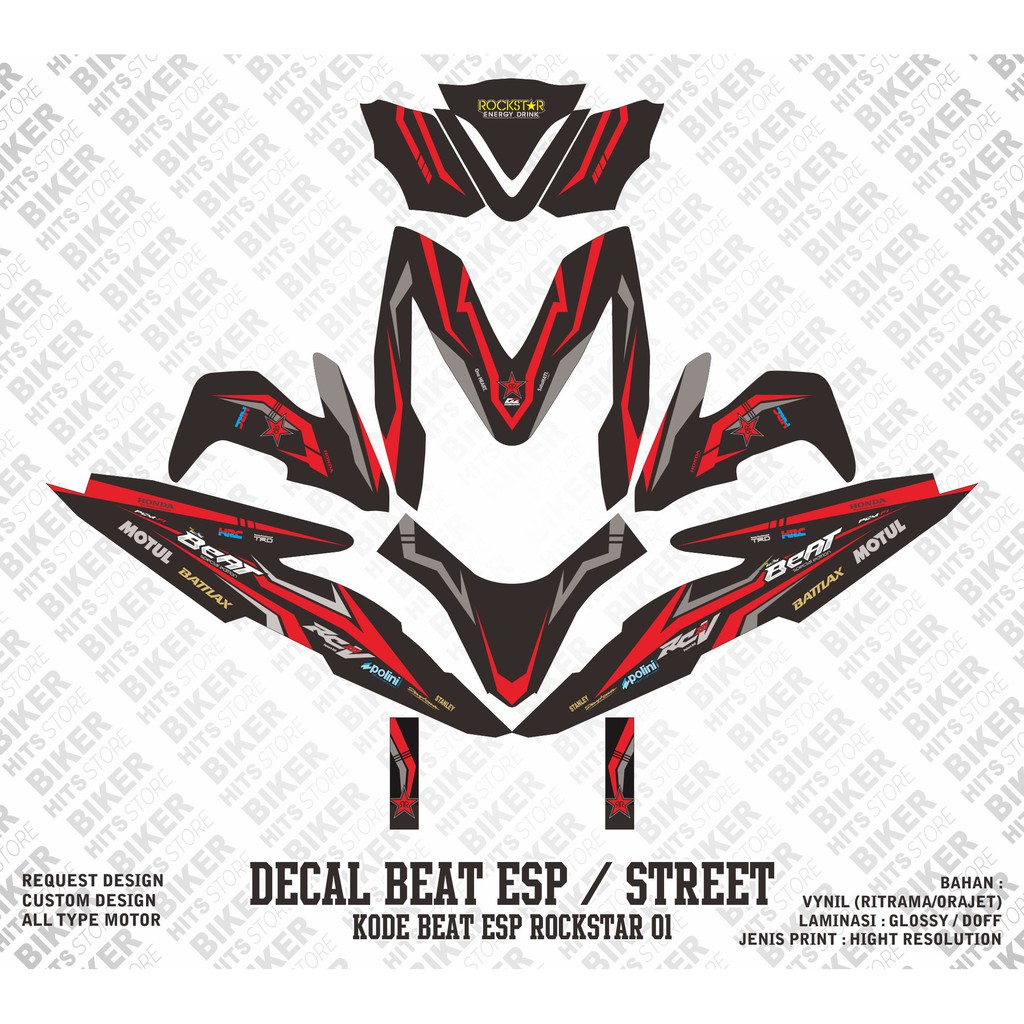 10 Ide Cari Gambar Stiker  Hello  Kitty  Untuk  Motor  Beat 