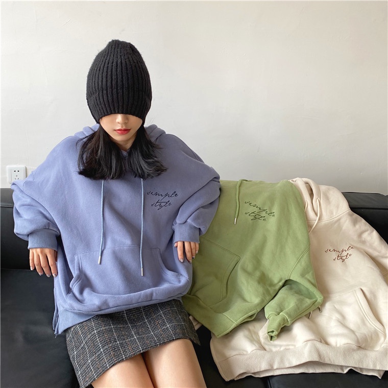 OVERSIZE SIMPLE STYLE VINTAGE HODIE SWEATER UNISEX (V1)