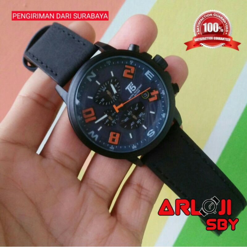 JAM TANGAN PRIA T5 H3655 CHRONO SPORT ORIGINAL TAHAN AIR