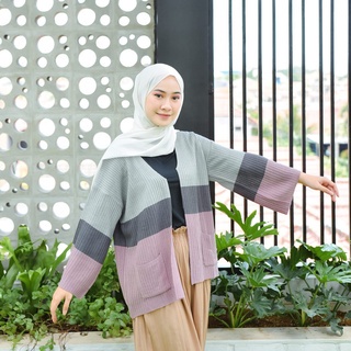 LOCCY CAMEROON CARDY OVERSIZE/OUTER CARDIGAN RAJUT OVERSIZE WANITA