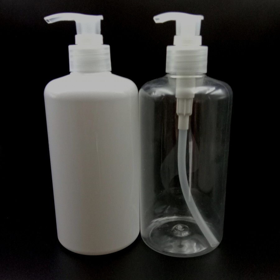 Botol Pump 500ml Tutup Natural l Botol Sabun Bayi 500 ml Isi Ulang l Botol Sabun Cuci Refill