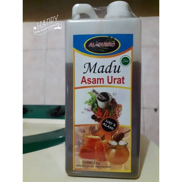 

Madu Asam Urat Al Qubro 1 kg | Madu herbal Al Qubro asam urat 1kg