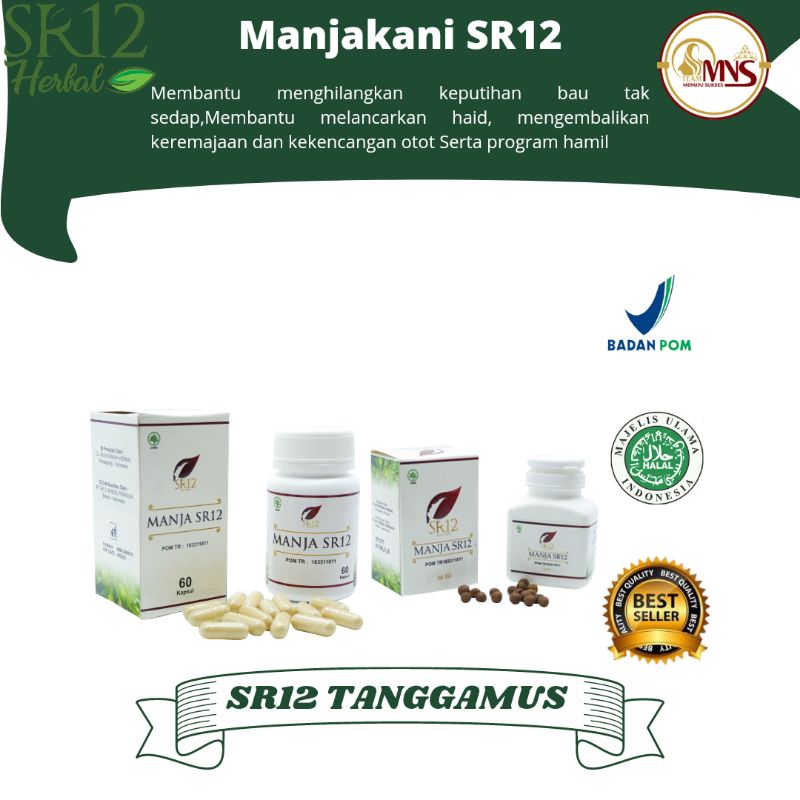 Manjakani Sr12 Biji manjakani ASLI 100% ORI