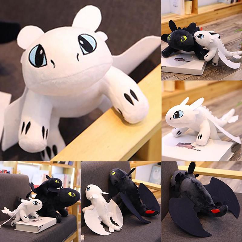 How to Train Your Dragon Toothless Night Fury Stuffed Plush Toy Doll Soft Toys