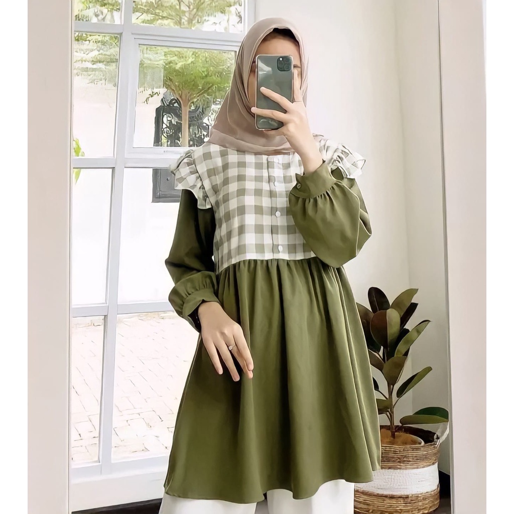 Netta Blouse Moscrepe