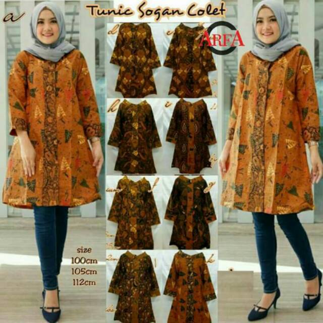 Baju wanita/fadhion wanita/sogan batik