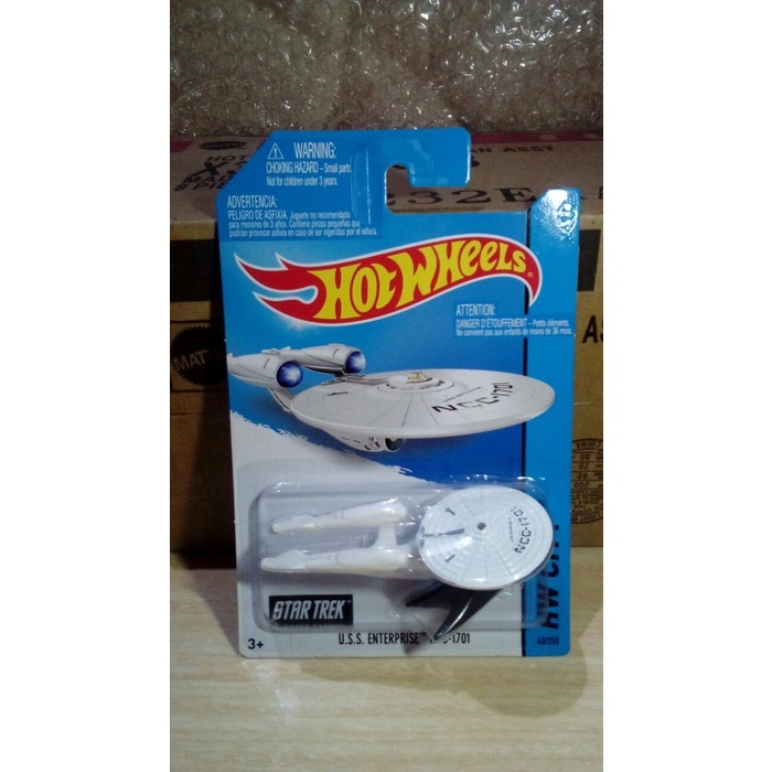 Hotwheels Startrek USS Enterprise Ncc 1701