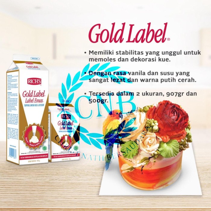 

Krim- Richs Gold Label / Whipping Cream/ Whipped Cream -Krim.