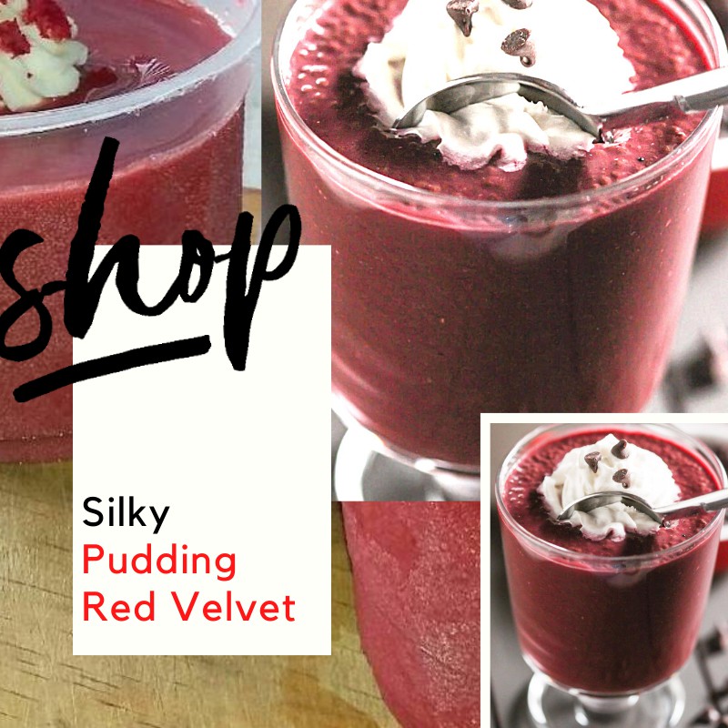 

SILKY PUDDING RED VELVET 500 gr - SILKY PUDING RED VELVET 500 gr - Bubuk SILKY PUDDING 500 gr