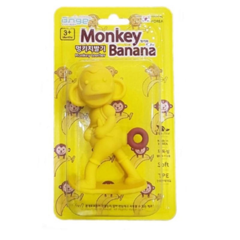 Ange Monkey Banana Baby Teether