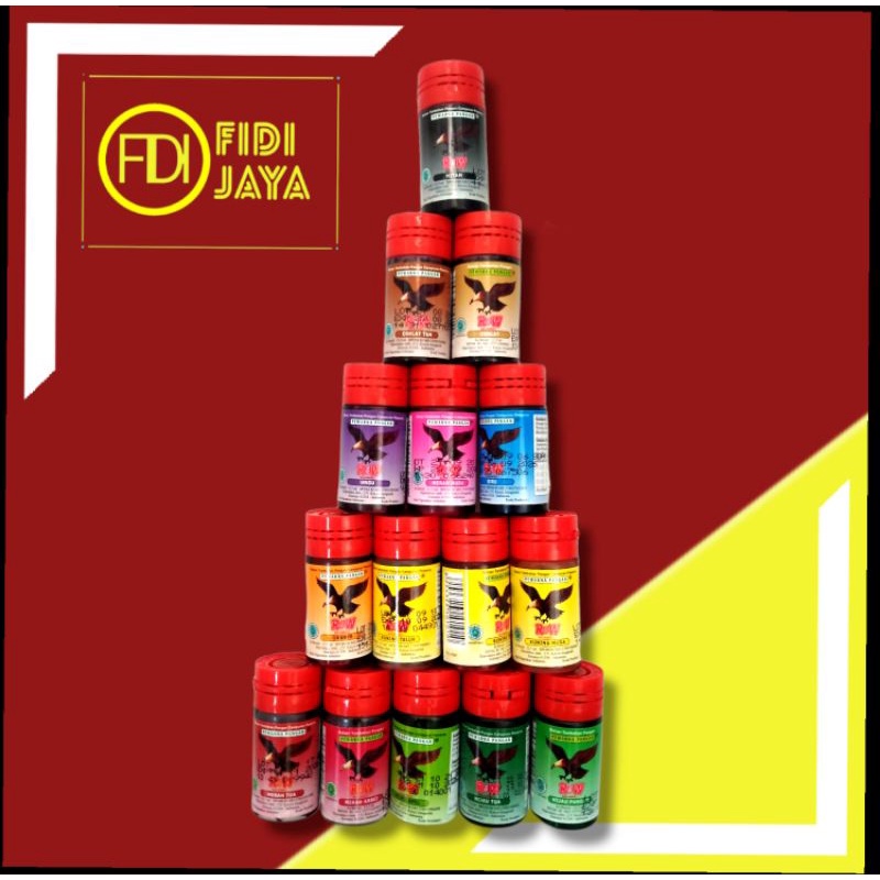 

SUMBO PEWARNA MAKANAN FOOD COLORING WARNA R&W RW RAJAWALI