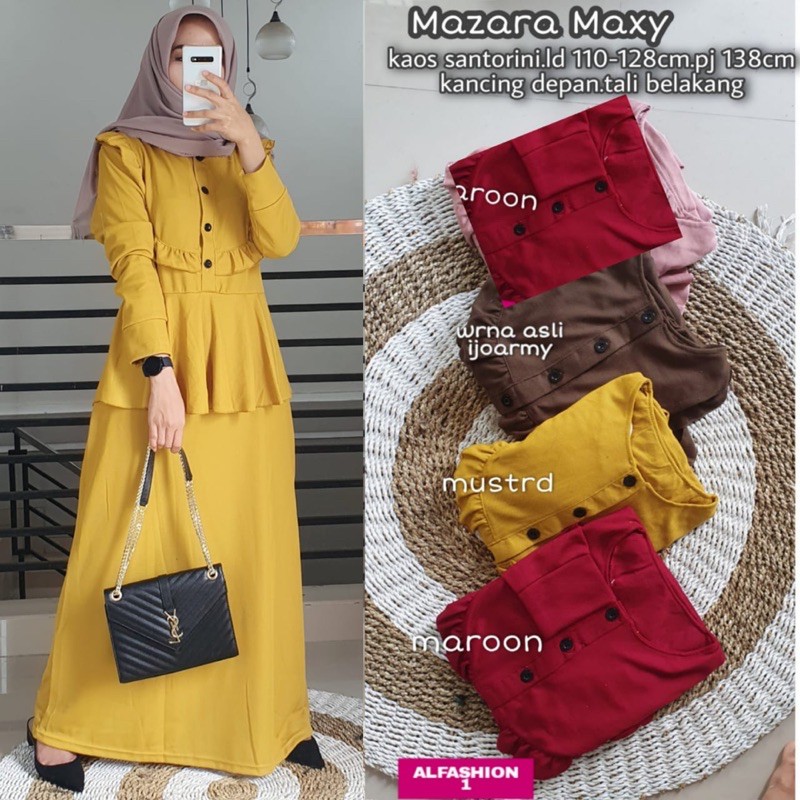 MAZARA MAXY ORI BY ALFASHION SOLO