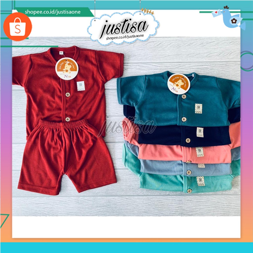 Promo !! BAJU BAYI POLOS NIA/BAJU BAYI PREMIUM