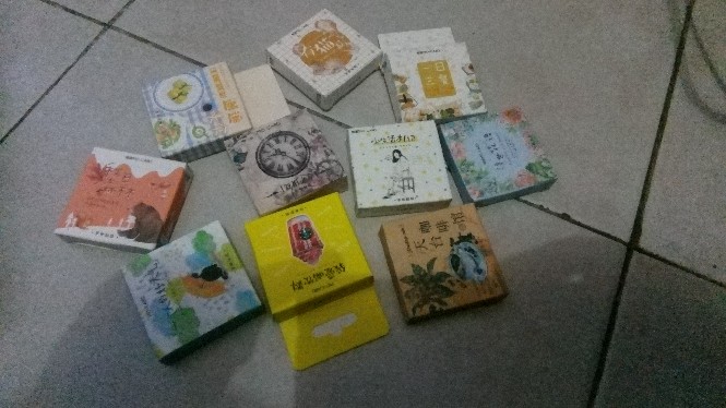 Stiker Motif Kopi ( Isi 40 - 46 Pcs/pack )