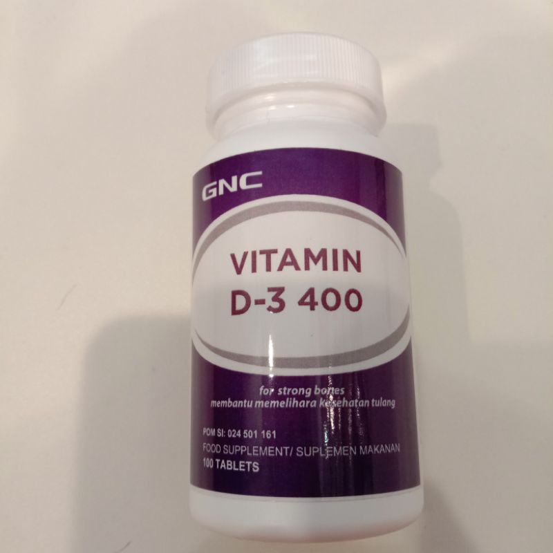 VITAMIN D3 400 GNC