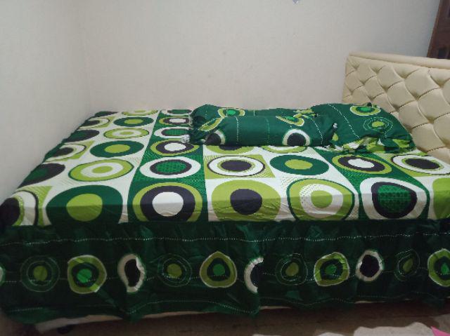 Bonita Sprei Rumbai Rempel Ukuran 180x200 No 1 Seprei Rumbay Adem Murah Sprey Rampel - Ijn Plaza