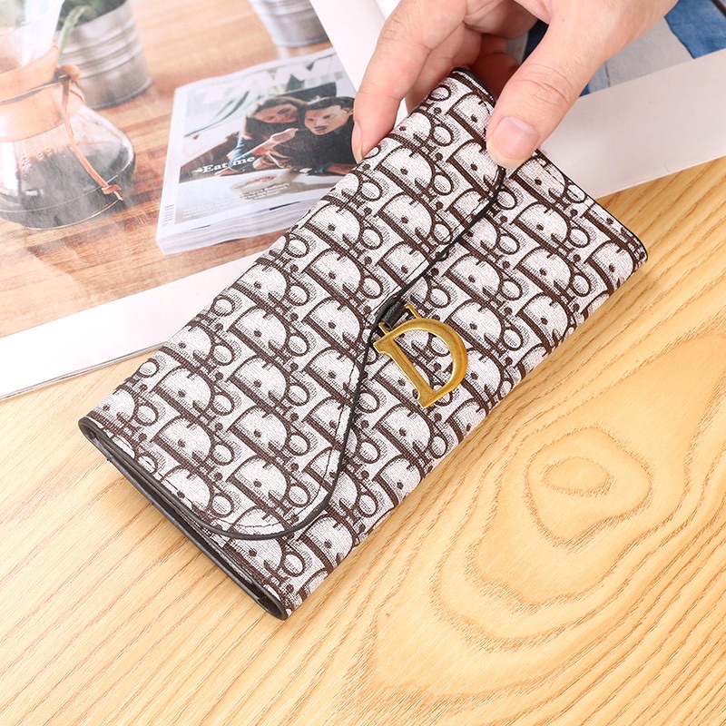 TI 3102 - DOMPET PANJANG WANITA IMPORT MURAH DOMPET BRANDED KOREA - H