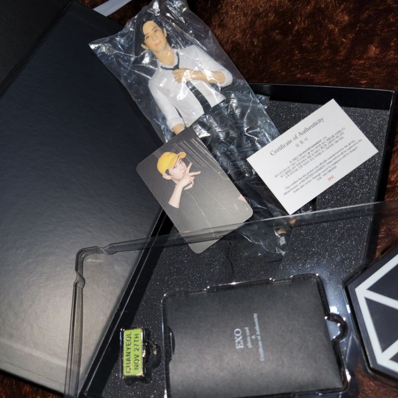 [Ready Stock] EXO Special 3D Figure GS25 - Chanyeol Fullset with Photocard