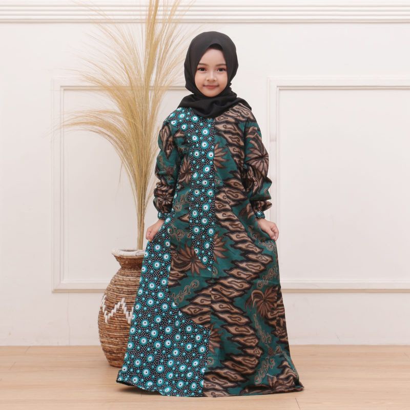 COUPLE BATIK TOYOBO JUMBO LD 110 120 CANTIK BUSUI SARIMBIT JUMBO MAXI DRESS MEGA MENDUNG HIJAU BOTOL MAROON NAVY-1