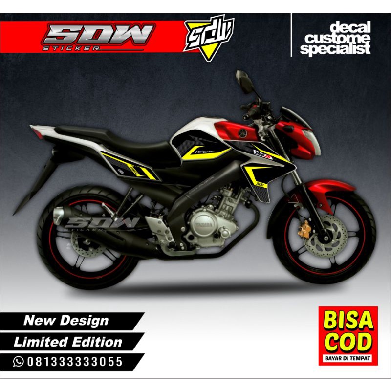 STRIPING VIXION ADVANCE 150 STRIPING VARIASI MOTOR VIXION