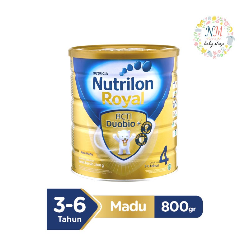 NUTRILON ROYAL 4 VANILLA MADU 800 gr