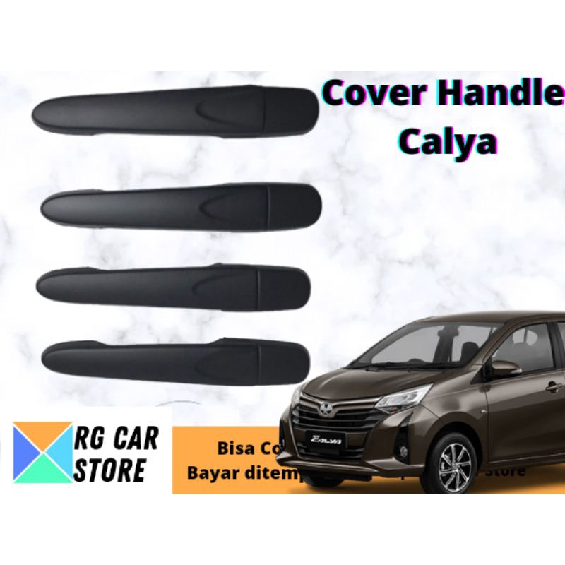 COVER HANDLE CALYA BLACK DOFF DIJAMIN PNP TINGGAL PASANG SAJA