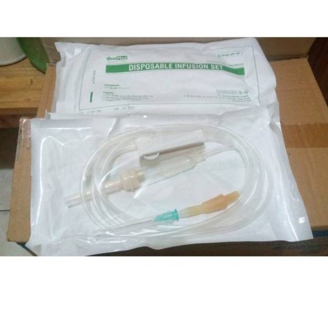 Infus set. Dewasa. Makro