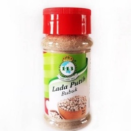 

113 "satu satu tiga" lada putih bubuk/ white pepper powder/ bumbu