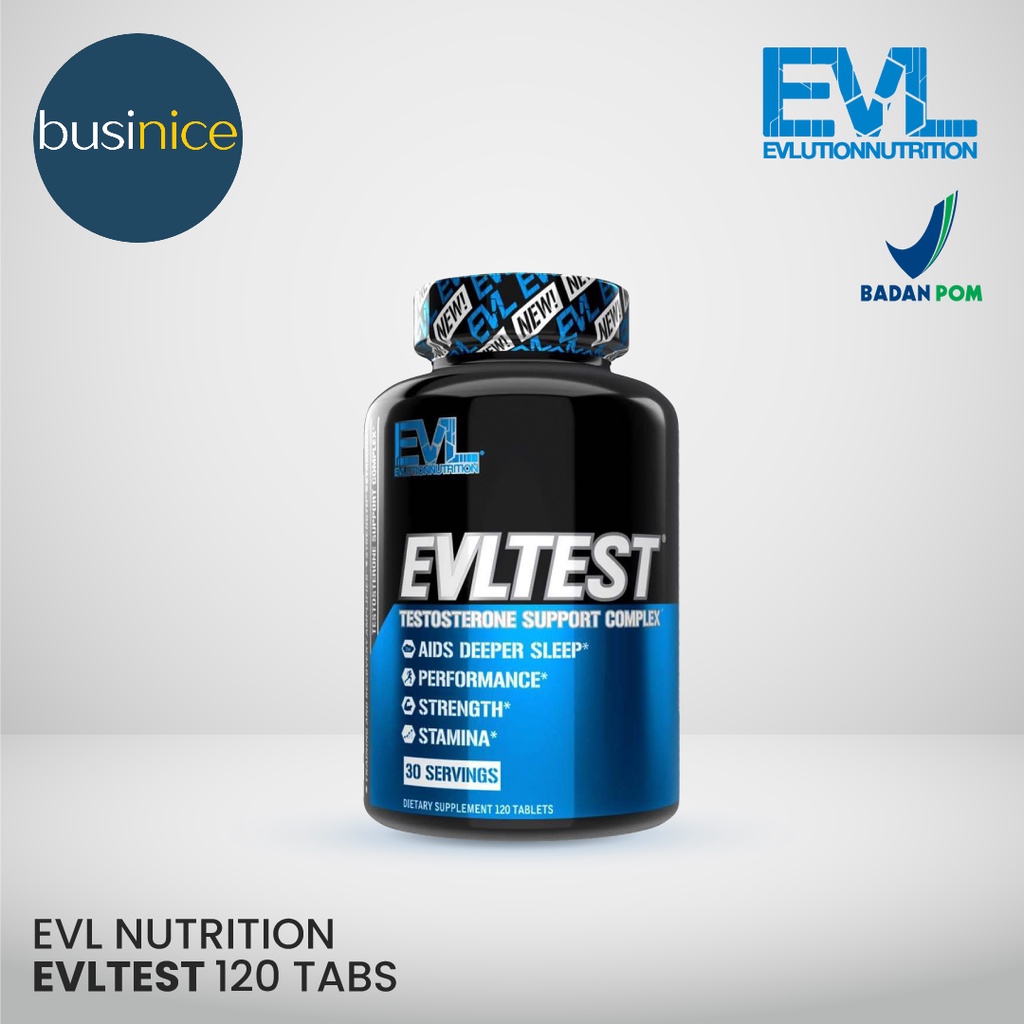 EVL Test 120 Tablet Testosteron Booster for Men