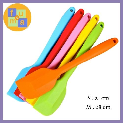 SPATULA BAKING SILICONE TAHAN PANAS/ SODET SILIKON PENCAMPUR MENTEGA / SPATULA AWET TAHAN LAMA