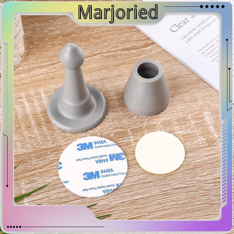 Door Stopper - Penahan Pintu BAHAN ABS MENGURANGI SUARA BENTURAN PINTU DAN KERUSAKAN PINTU PEMASANGAN YG GAMPANG-MJD