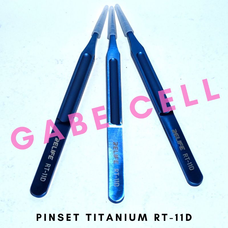 PINSET LURUS TITANIUM RELIFE RT-11D/RT11D