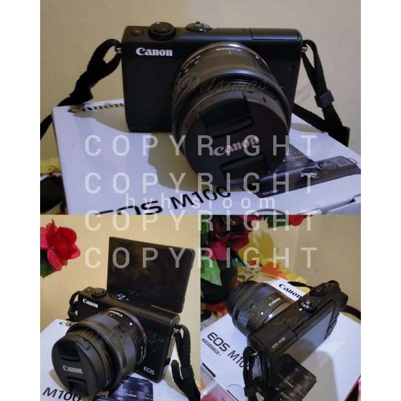(BEKAS) CANON M100 EF-M15-45 IS STM Kit