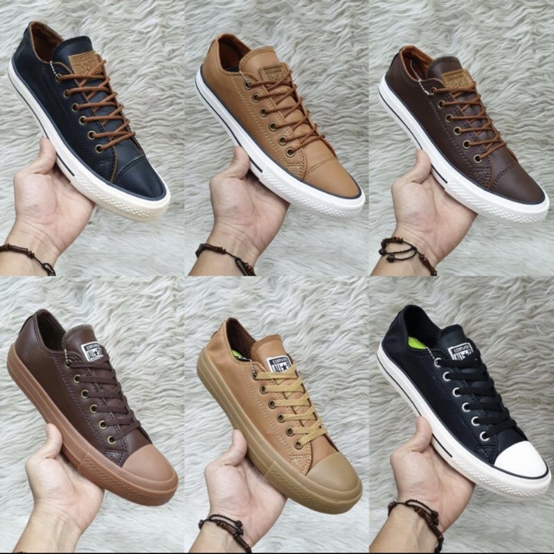 SEPATU CONVERSE KULIT LEATHER WANITA DAN PRIA