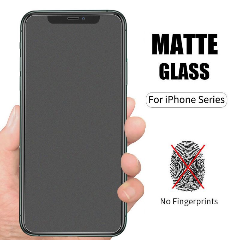 Matte Glass 9H Full Layar Iphone 11 Xr X Xs XsMax 11Pro Max 12 12Max 12Mini 12Pro Max 13 13 Mini 13 Pro 13 ProMax 14 14 Pro 14 ProMax 14 Plus